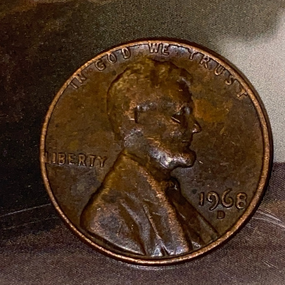 Liberty Copper-Toned Coin